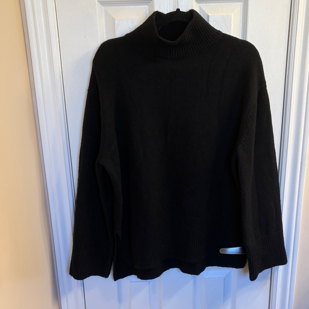 H&M Black Turtleneck Sweater